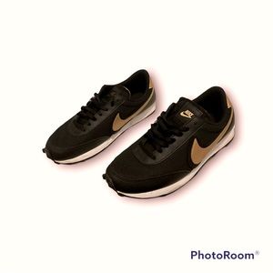 Nike Cortez Basic Leather Gold & Black